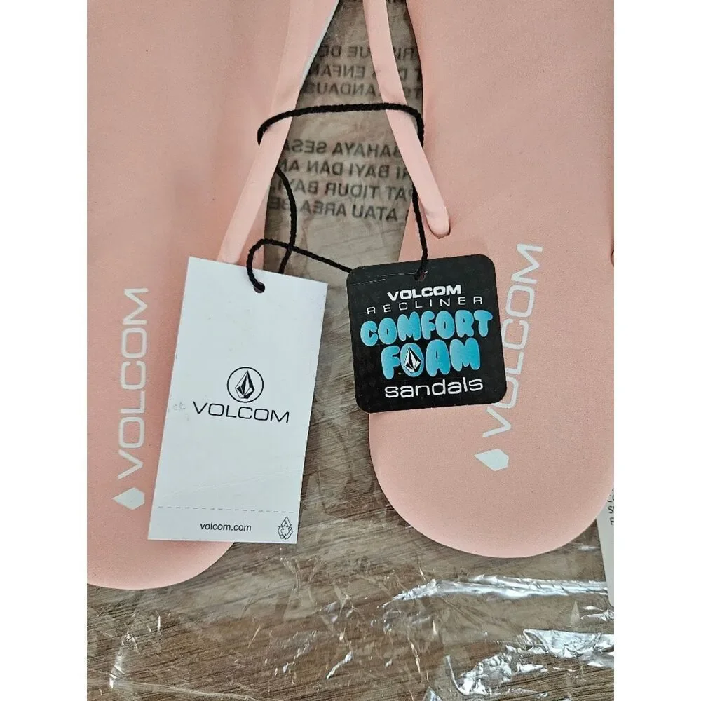 Volcom Women’s Pink Sandals Size 11